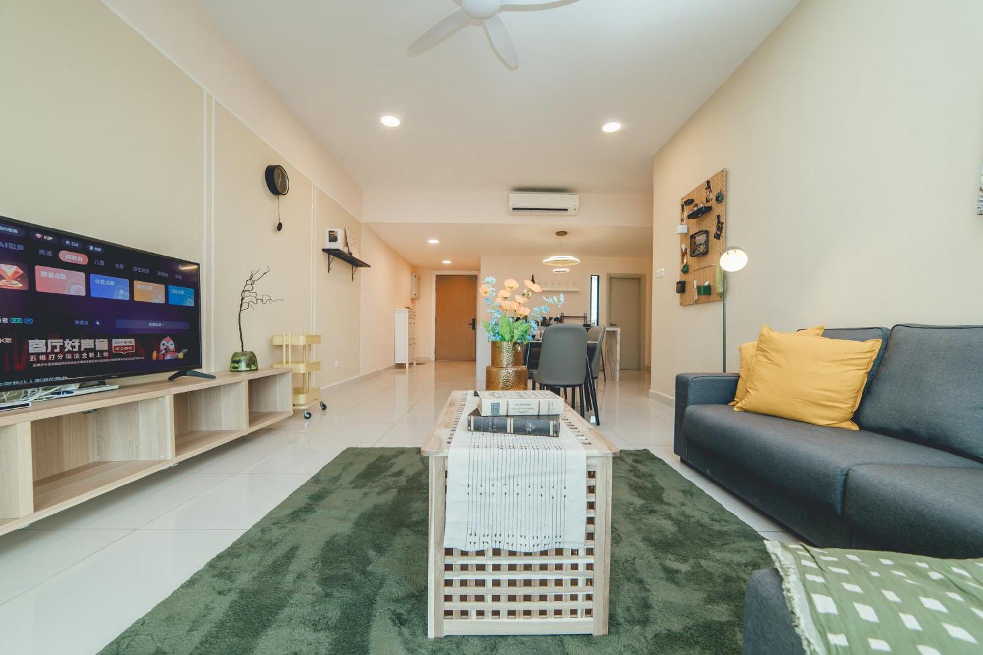 Apartment Mosaic Southkey Muji Nest 3br6pax Nr Midvalley By Our *