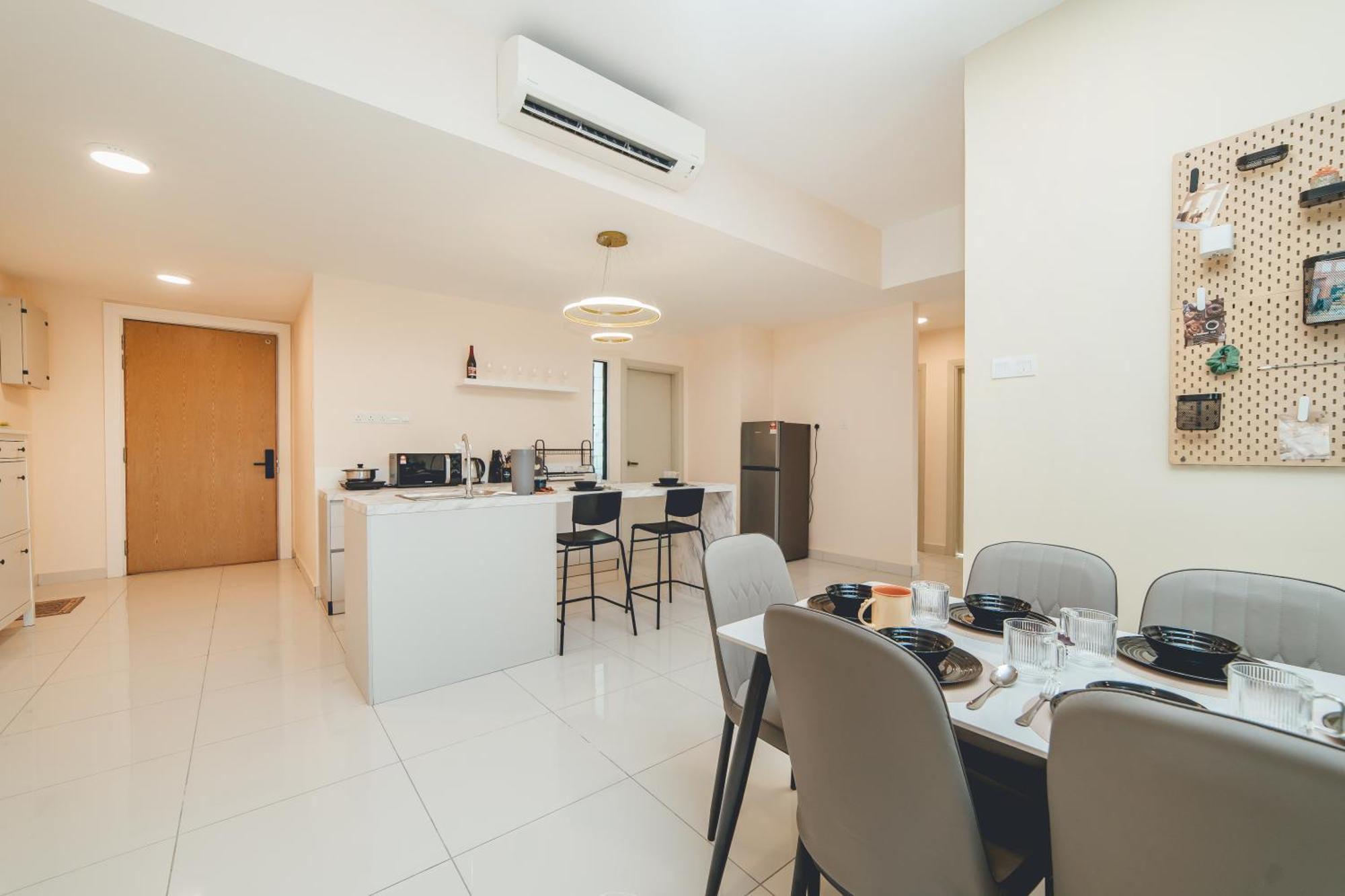 Apartment Mosaic Southkey Muji Nest 3br6pax Nr Midvalley By Our *